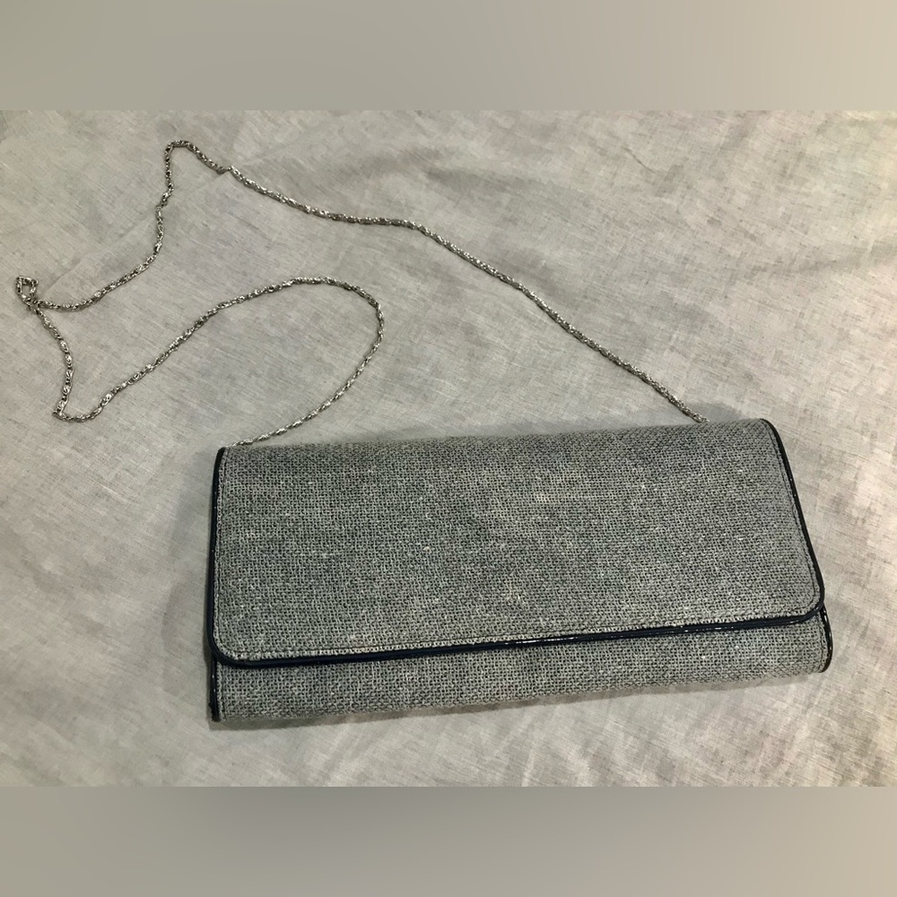 Gray Clutch Purse Evening Bag for Women Evening Wedding Party